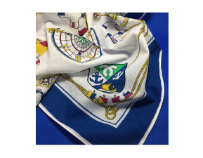 神戸港紋章スカーフ（コットン）