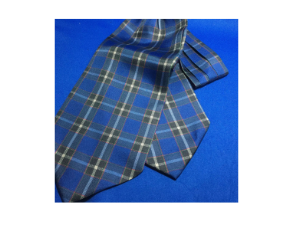 神戸タータン　プリントアスコットタイ