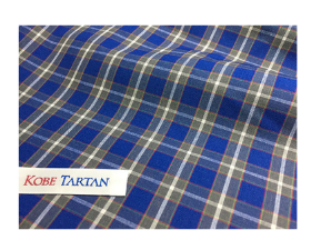 神戸タータン　播州織コットン生地（小柄・平織）