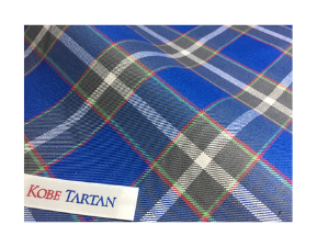 神戸タータン　播州織コットンギャバジン生地