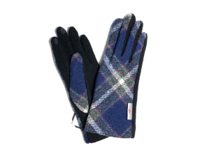 神戸タータン　ハリスツイード　ウールコンビ手袋
