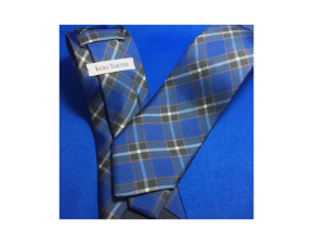 神戸タータン　プリントネクタイ