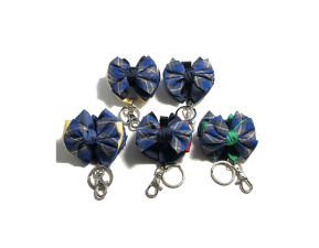 神戸タータン　リボンチャーム（キーホルダー）