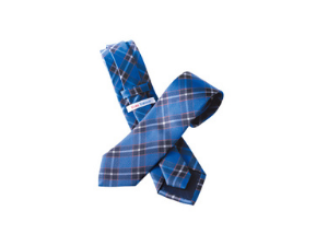 神戸タータン シルクプリントタイ
