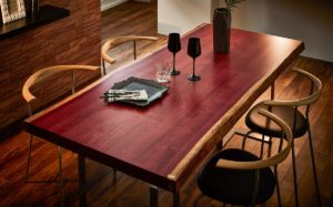 一枚板　パープルハート