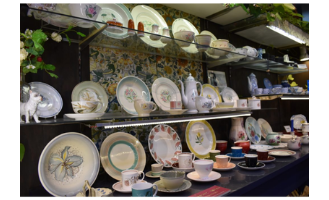 イギリス王室御用達『スージー・クーパー』が並ぶ店で聞く、アンティーク食器の楽しみ方 「身構えず自由に」