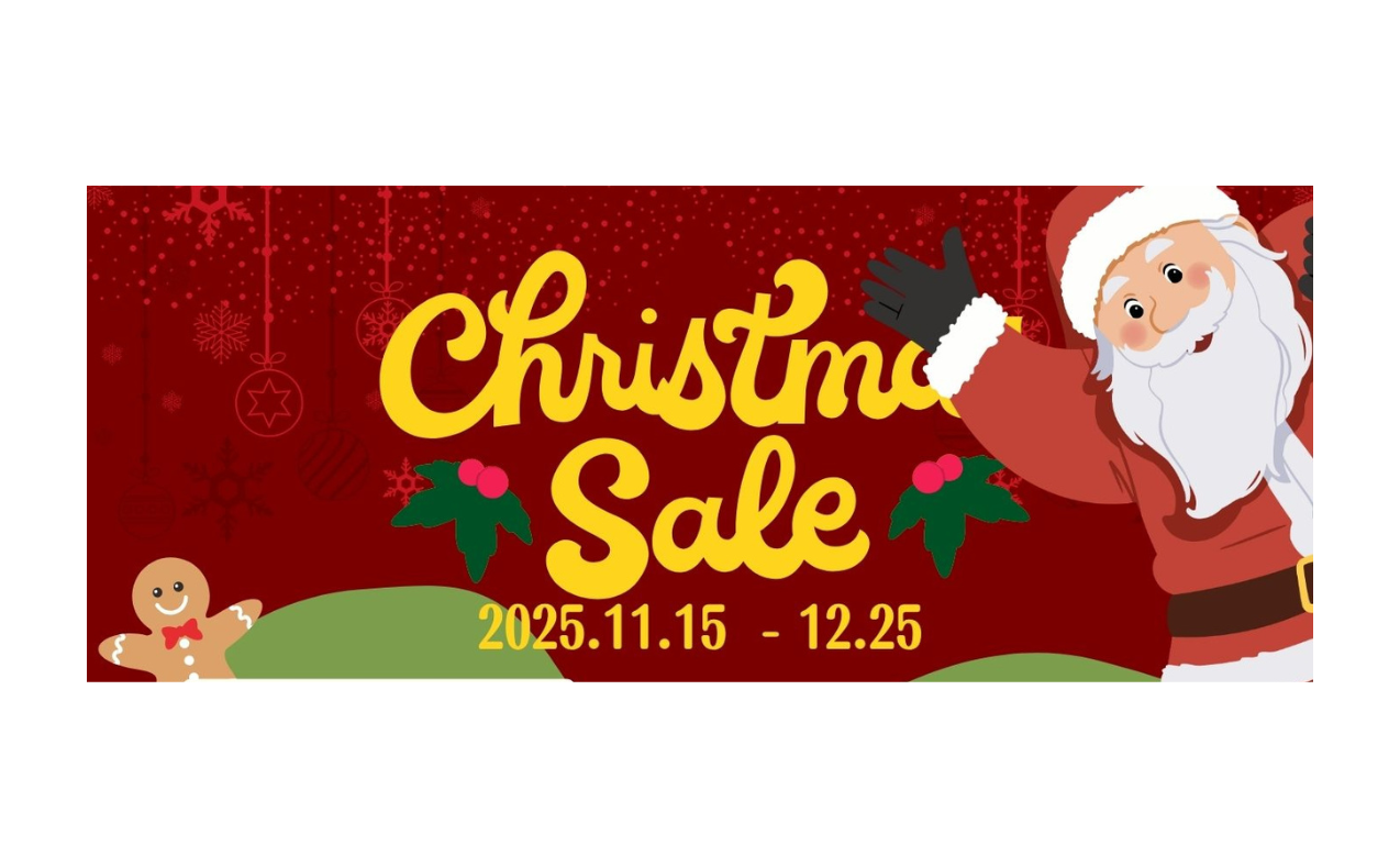 「Christmas Sale」開催中！！