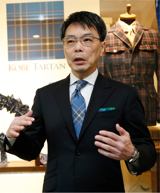 石田洋服店／石田原 弘（代表取締役）写真